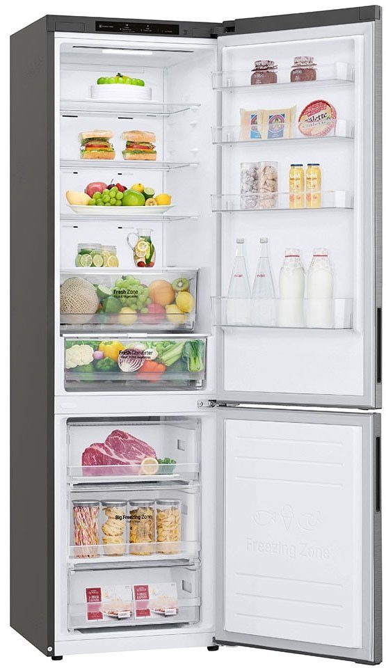 LG Kühl-/Gefrierkombination GBP62PZNCC1, 203 cm hoch, 59,5 cm breit