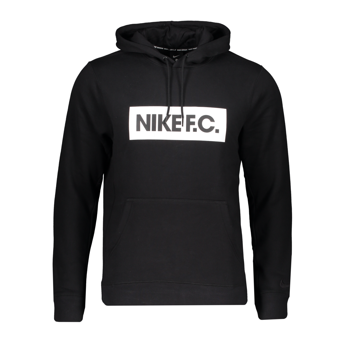 Nike F.C. Fleece Hoody Schwarz F010