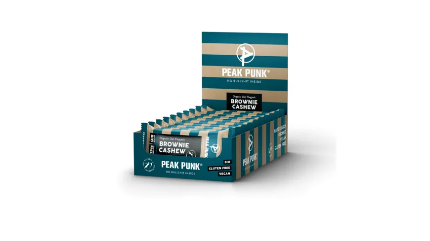 Organic Oat Flapjack Brownie & Cashew 60 g