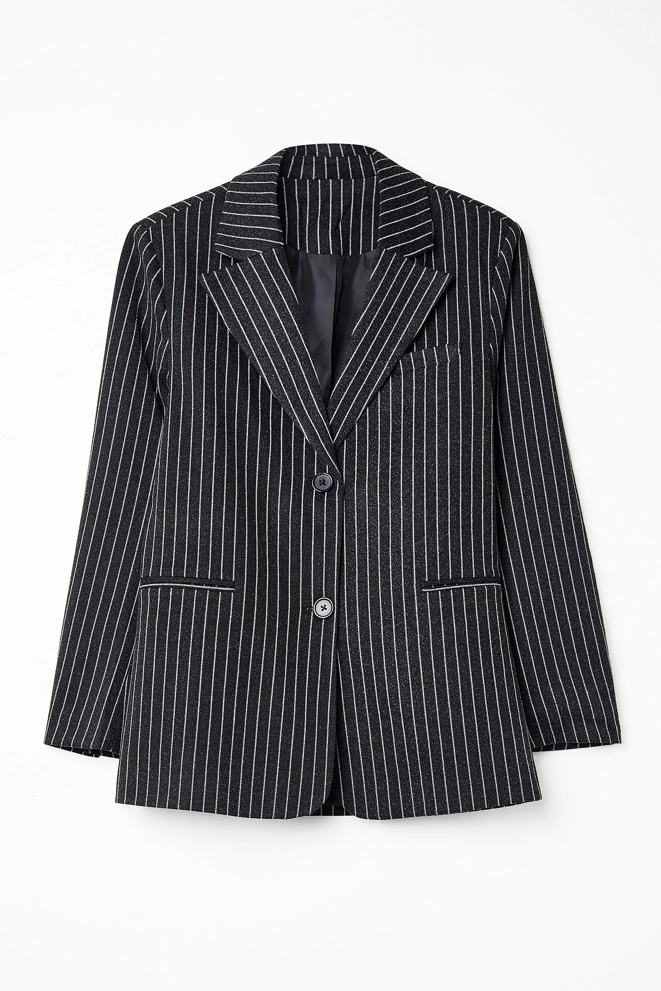 Oversize Nadelstreifen-Blazer