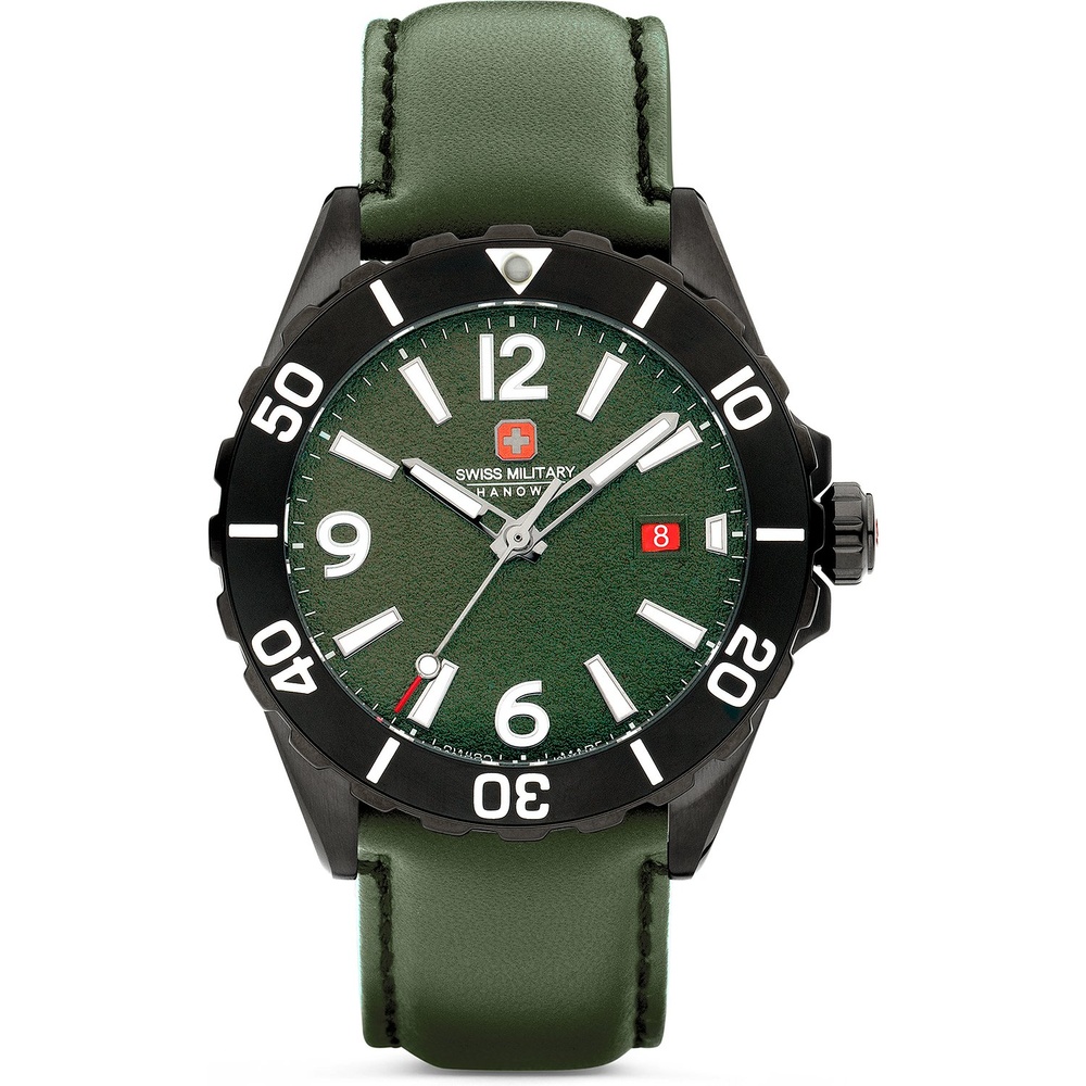 SWISS MILITARY HANOWA Montre pour hommes Acier inoxydable Montre