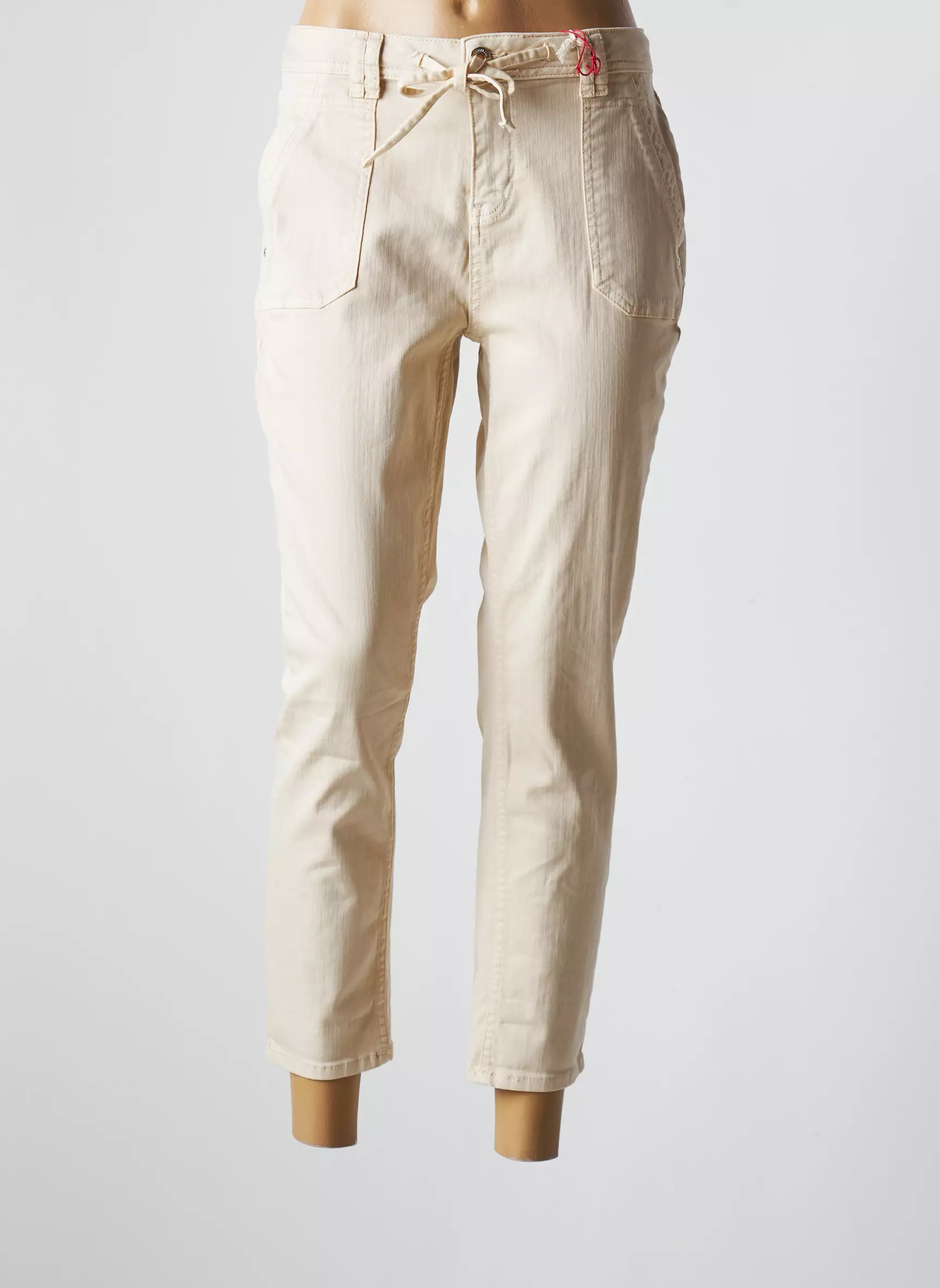 Street One Pantalon7 8 Femme couleur beige
