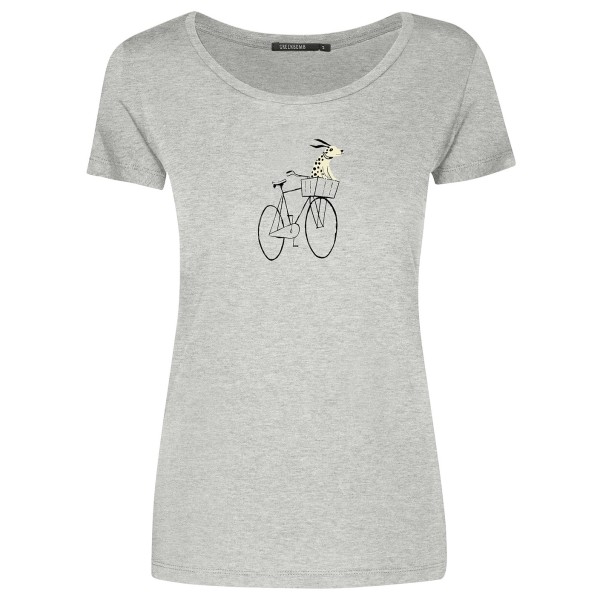 GreenBomb - Women's Bike Dog Basket (Loves) - T-Shirt