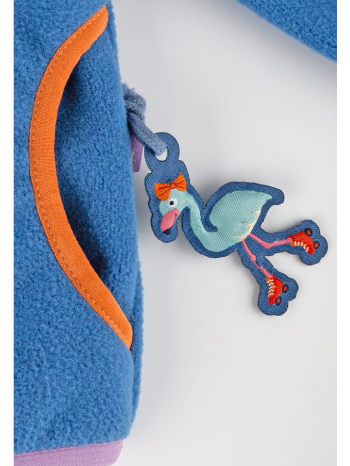 Sigikid Fleecejacke Wild Flamingo in blau günstig kaufen