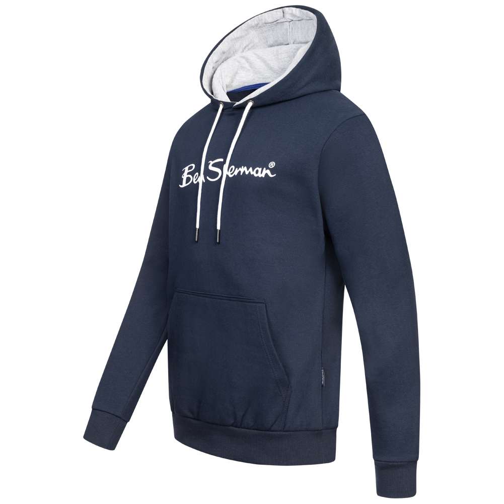 BEN SHERMAN Casual Herren Hoodie 0067810-NAVY
