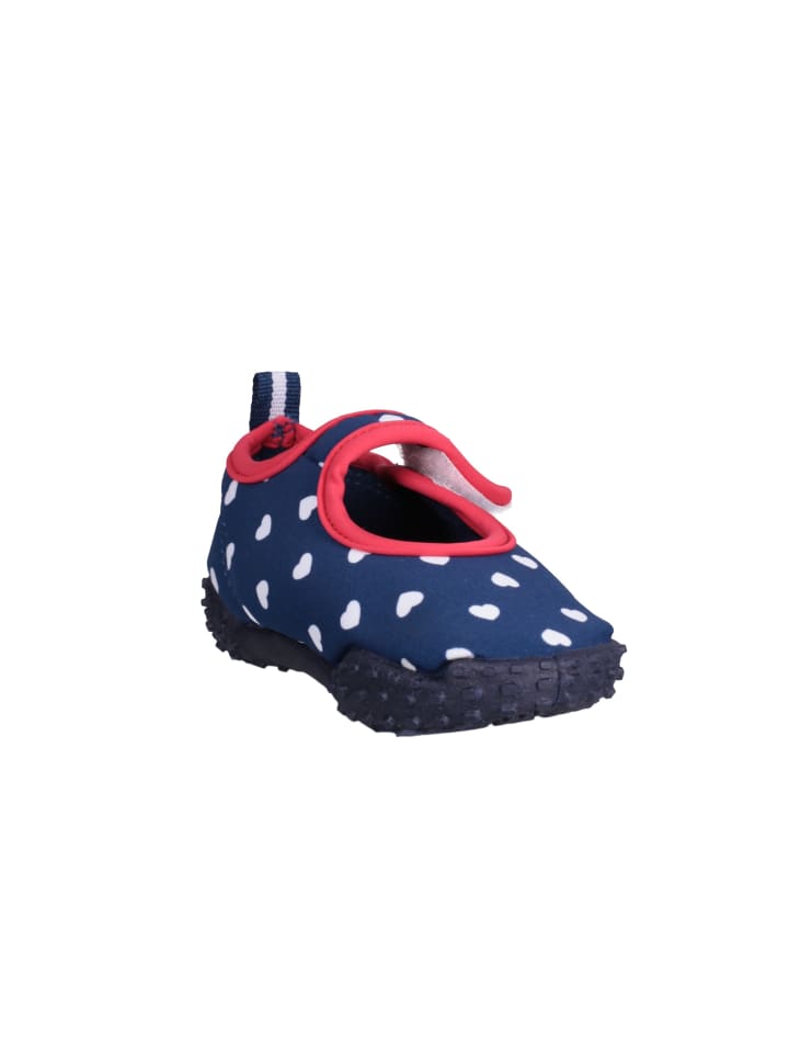 Playshoes Aqua-Schuh Herzchen in Marine günstig kaufen