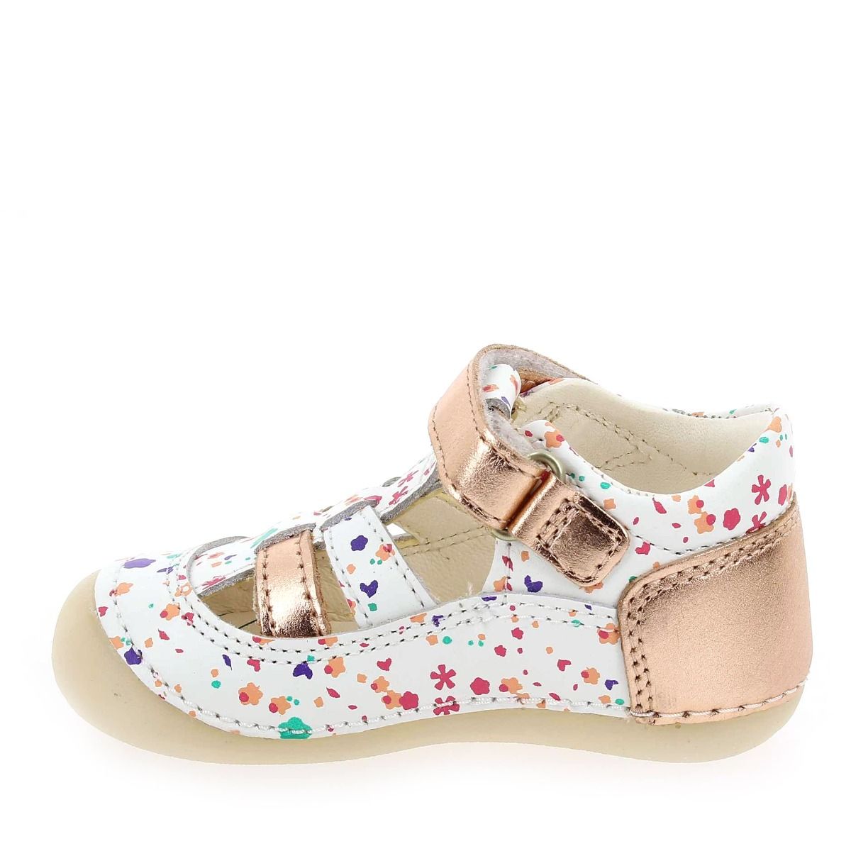 Kickers  SUSHY BLOSSOM - Blanc Multi