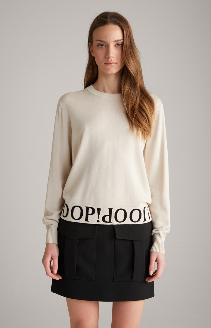 Langarmshirt in Nude