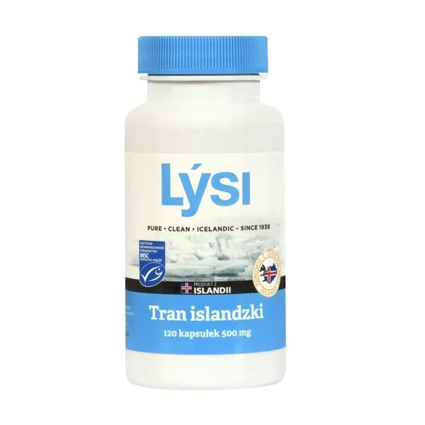 Lysi Islandsko ulje jetre bakalara 500 mg, kapsule