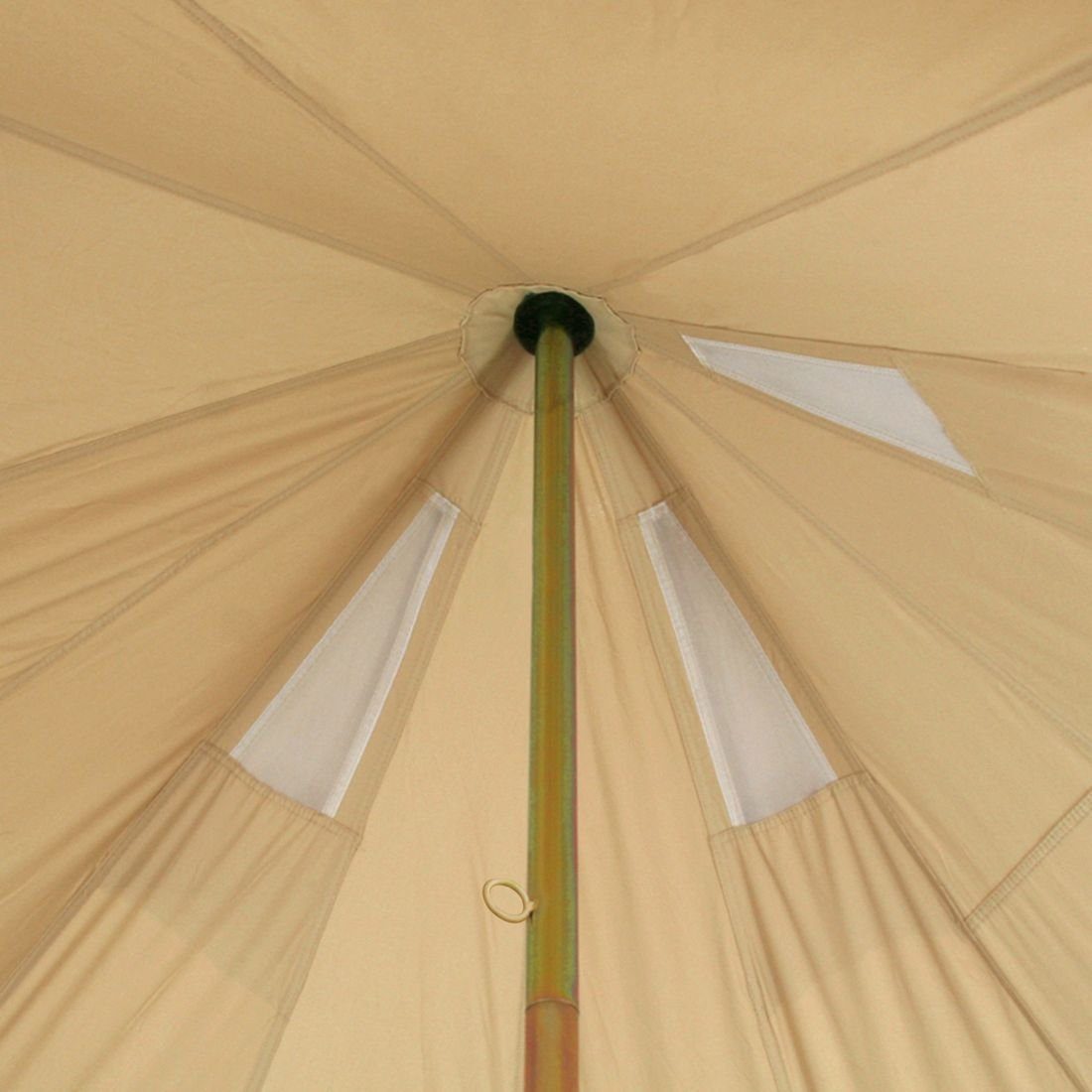 yourGEAR Tipi-Zelt yourGEAR Zelt Desert 8 Pro UV50+ Baumwolle - Campingzelt Tipi, Personen: 8