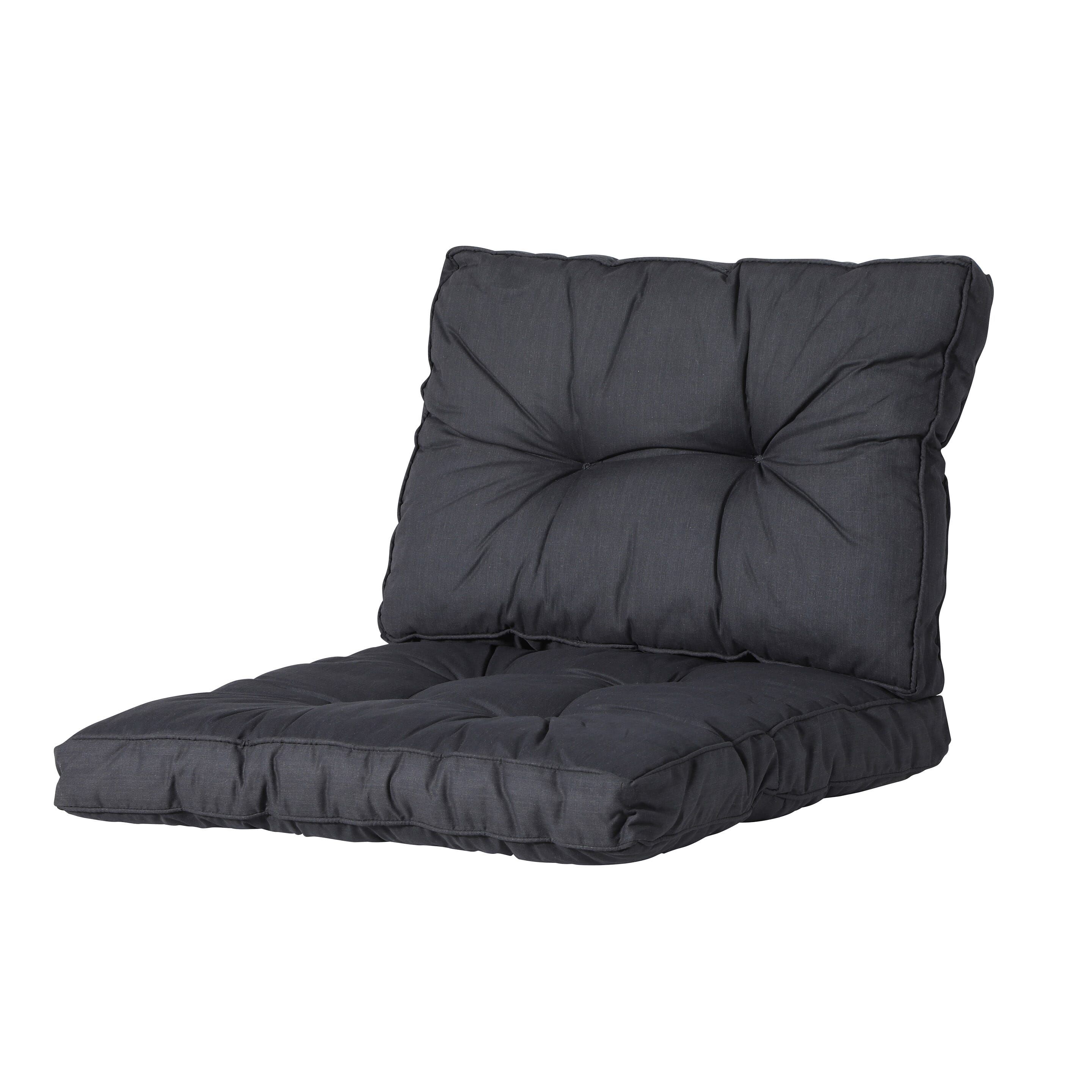 Madison Basic Black 60x43 Loungekissen