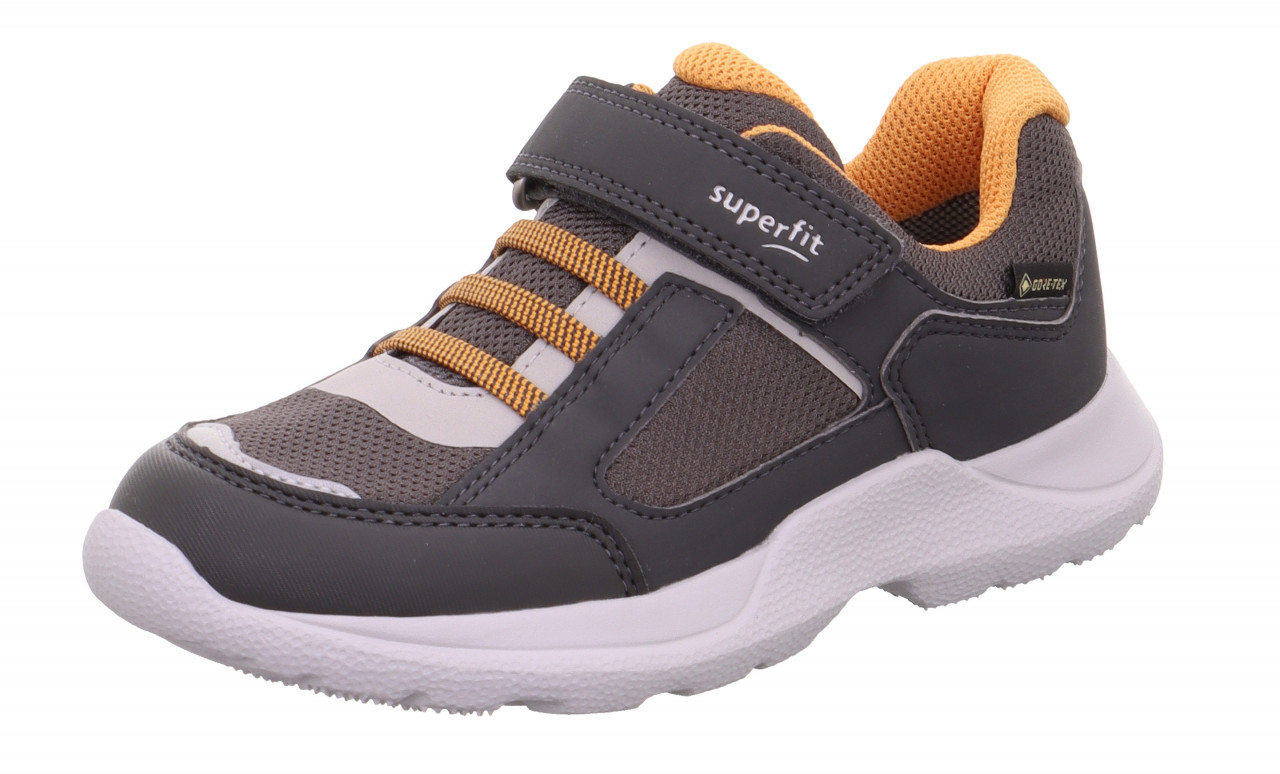 RUSH - Grau/OrangeSneaker low mit Klettverschluss