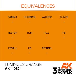 AK Luminous Orange (17 ml)
