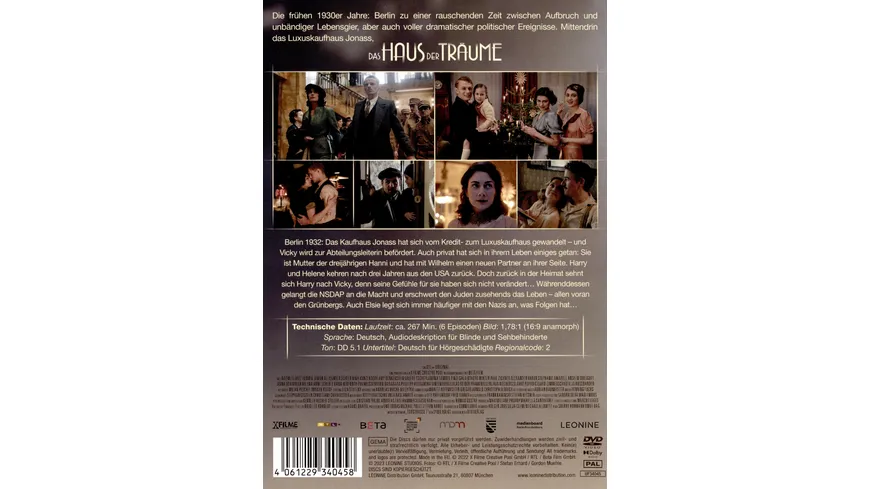 Das Haus der Träume - Staffel 2  [2 DVDs]