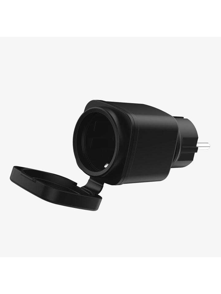 XCOAST Smart WLAN Aussensteckdose in Schwarz günstig kaufen onesize