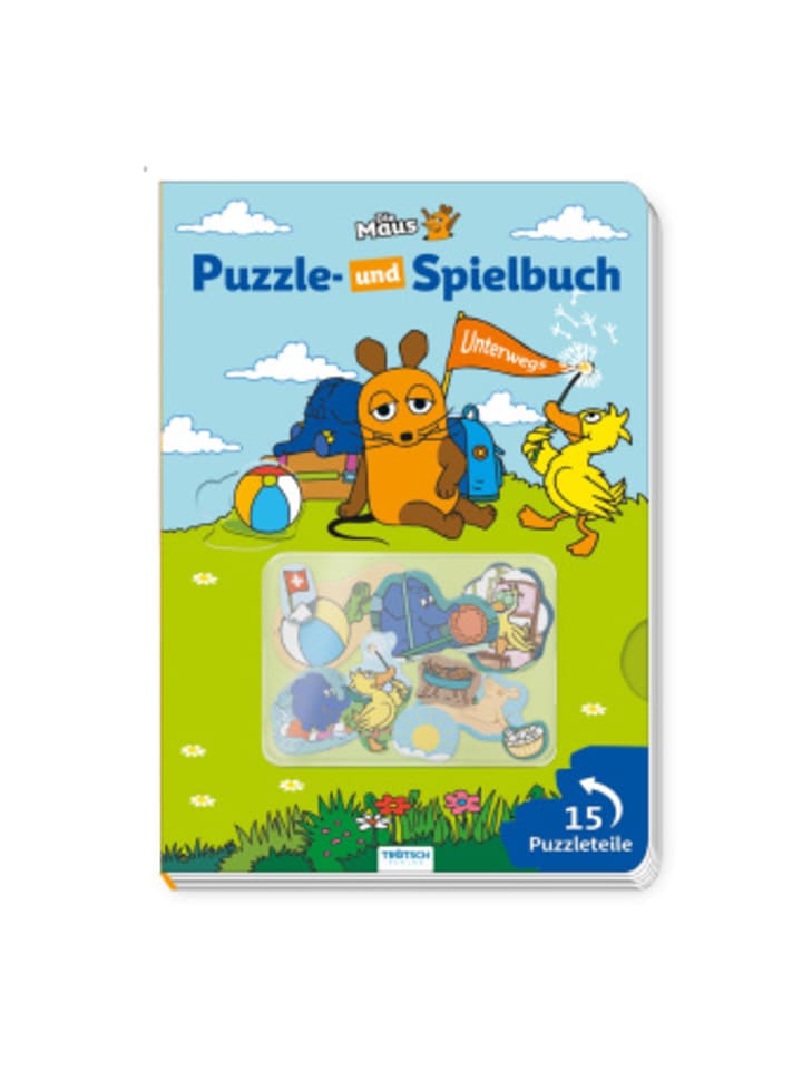 Trötsch Buch - Trötsch Die Maus Puzzle- und Spielbuch günstig kaufen onesize