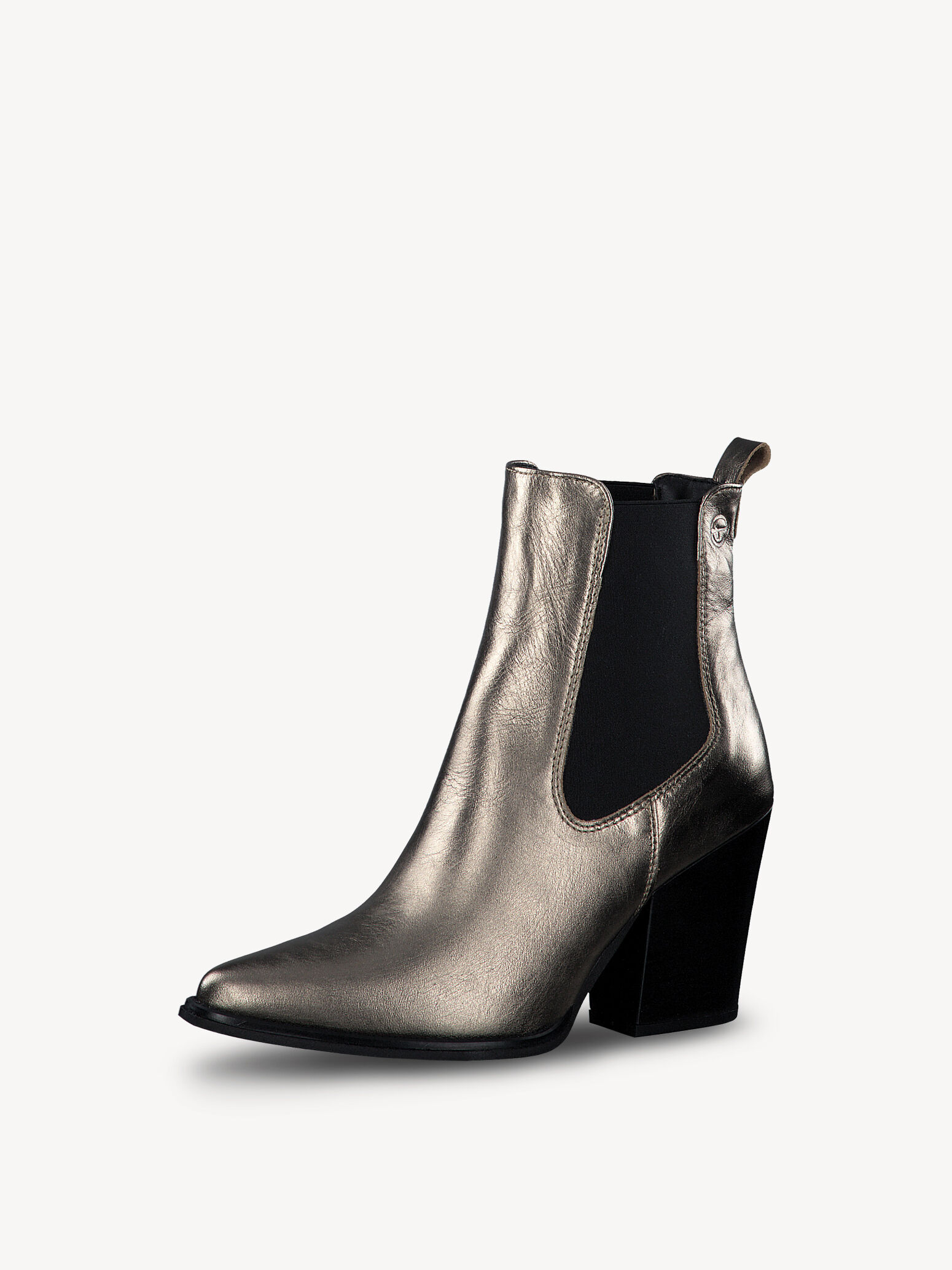 Bottes de cow-boy en cuir - multicolore