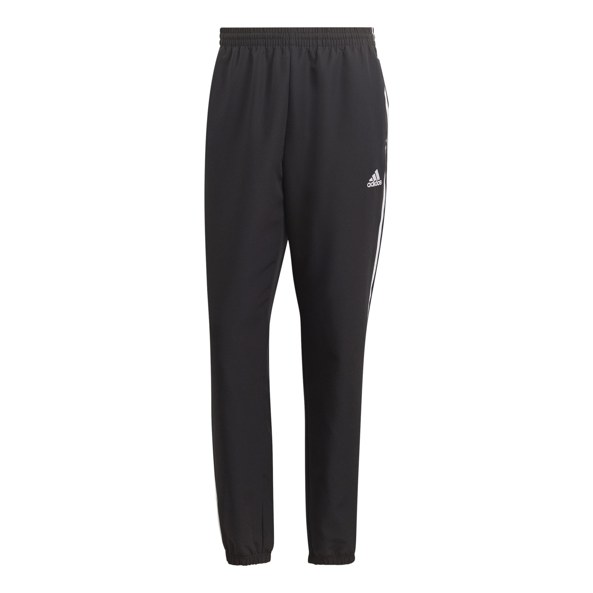3-Stripes Woven Trainingsanzug Herren - Schwarz, Weiß