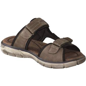 Softrelax Pantolette in braun