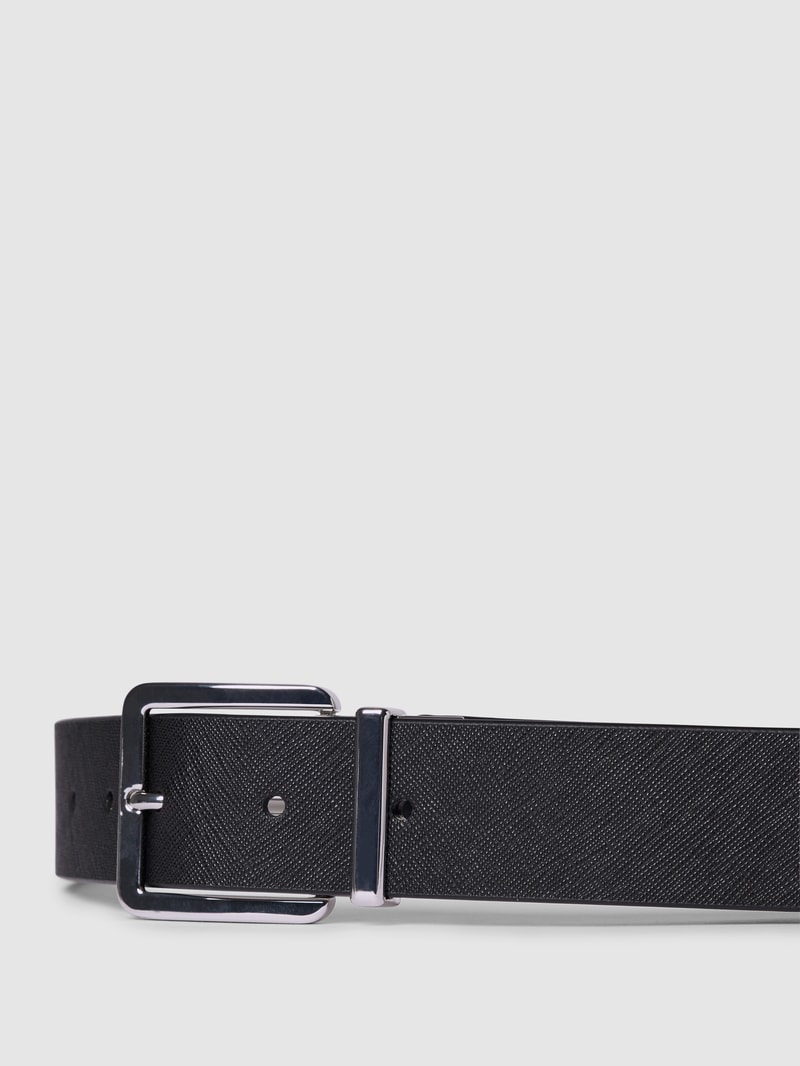 Gürtel mit Wendefunktion Modell 'SQUARE' in schwarz