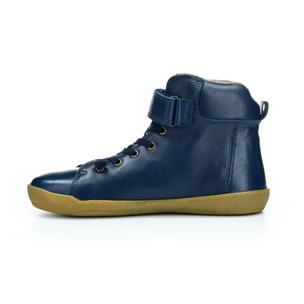 Crave Winfield Dunkelblaue Winter-BarfußSchuhe