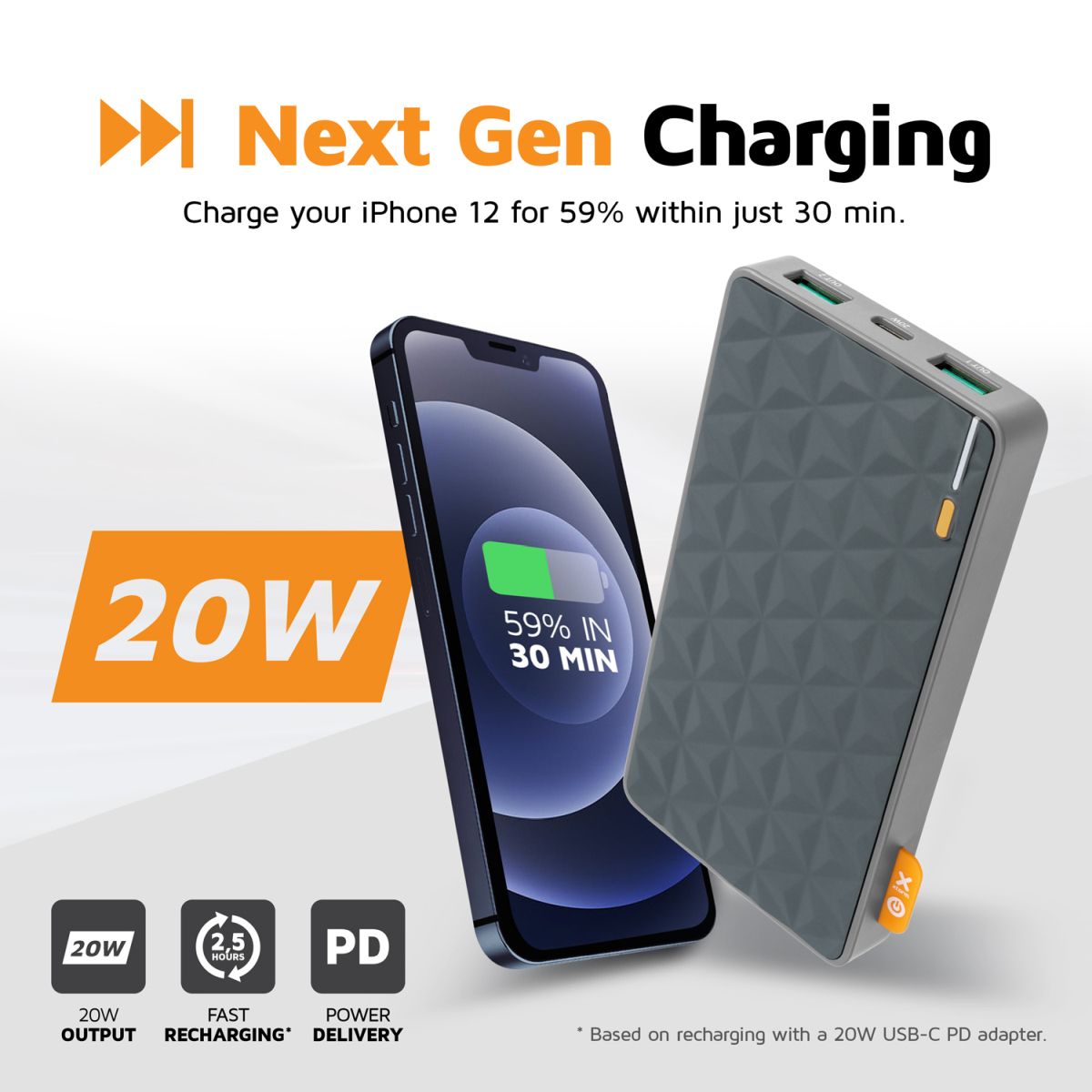 Xtorm 10000 mAh 20W Fuel Series Powerbank