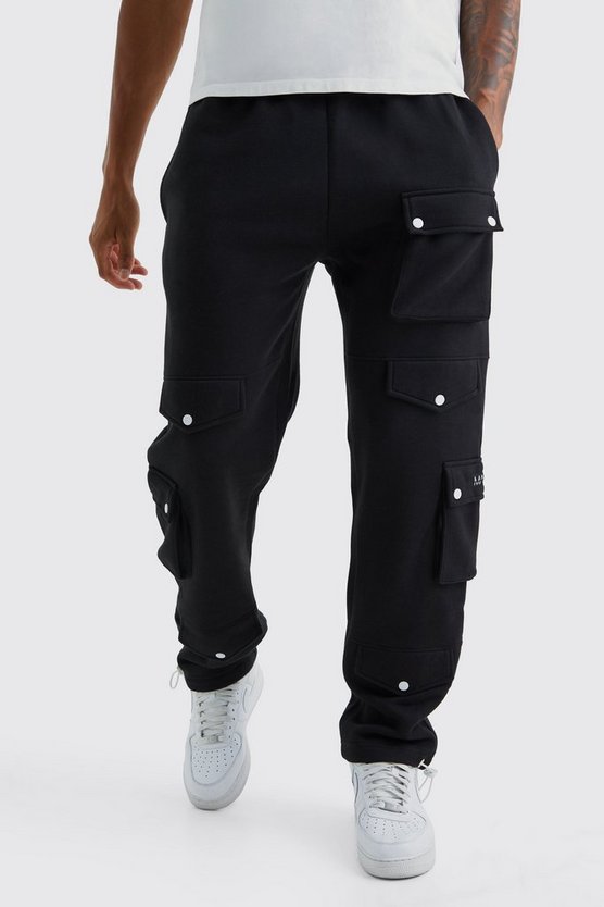 Tall Cargo-Jogginghose mit Bündchen und Taschen