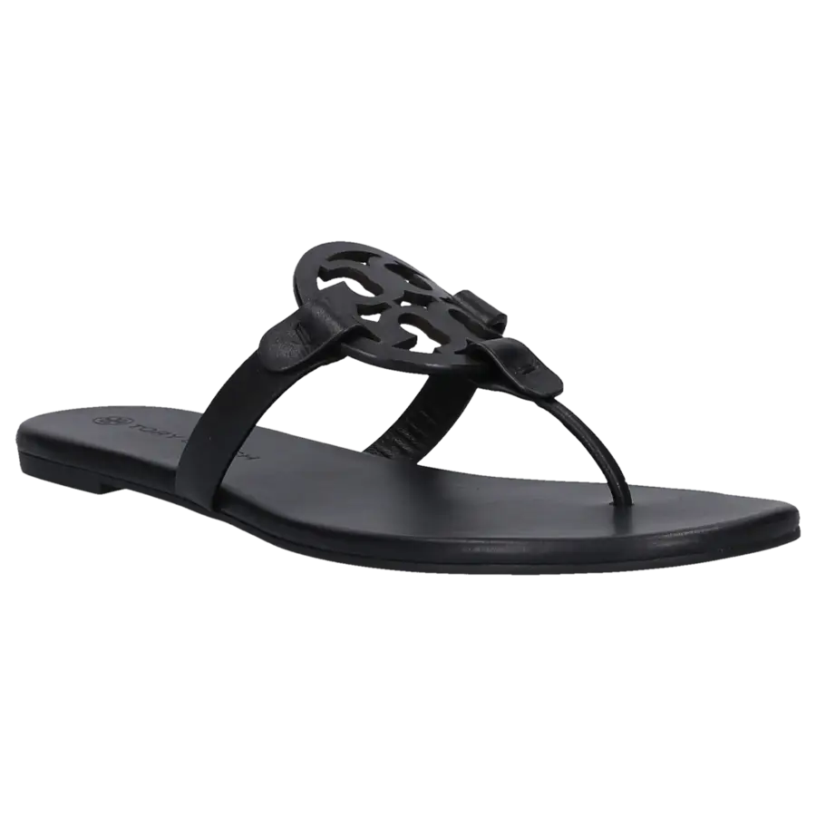 Tory Burch - Zehentrenner MIILLER Ziegenleder - schwarz
