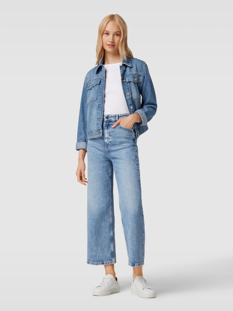 Jeans mit 5-Pocket-Design Modell 'MARLENE' in jeans