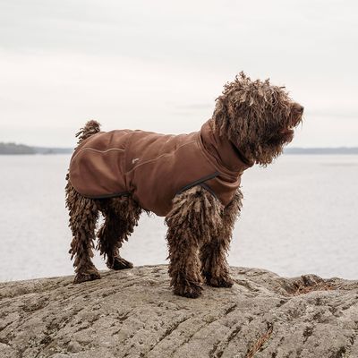 Hurtta Bare Softshell-Hundejacke Chocolate