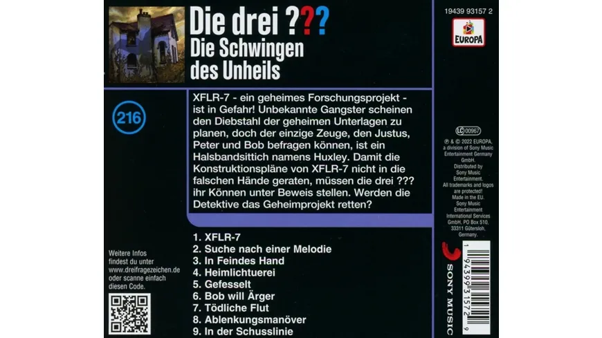 Folge 216: Die Schwingen des Unheils