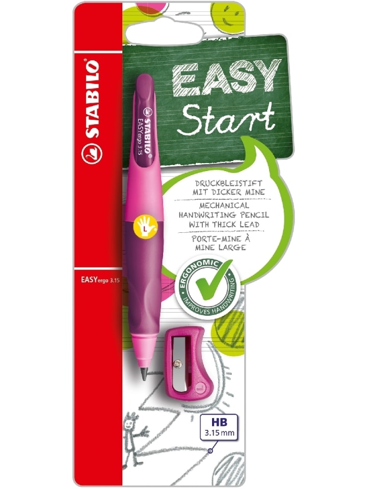 STABILO Druckbleistift Easyergo zum Schreibenlernen 3.15 pink/lila günstig kaufen onesize
