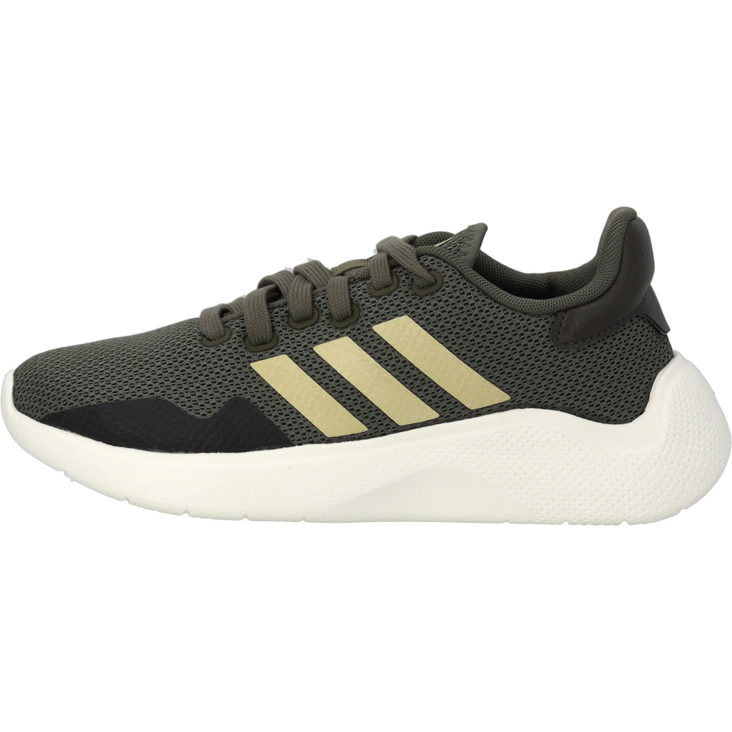 Adidas Puremotion 2.0 W, Sneakers Low, Damen, Grün (Olive/Gold/Weiß