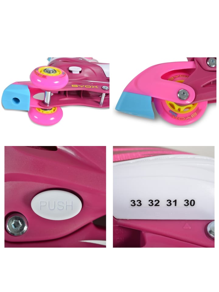 Byox Inliner Kinder Trina 3 in 1 in rosa günstig kaufen 30-33
