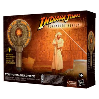 Indiana Jones Adventure Series: Jäger des verlorenen Schatzes Rollenspiel-Replik Stab des Ra Kopfstück