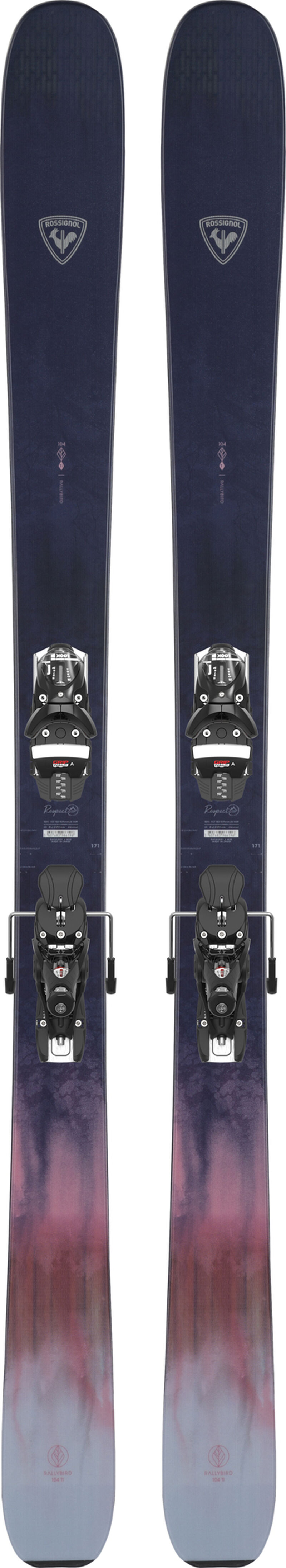 DAMEN FREERIDE SKIER RALLYBIRD 104 TI OPEN