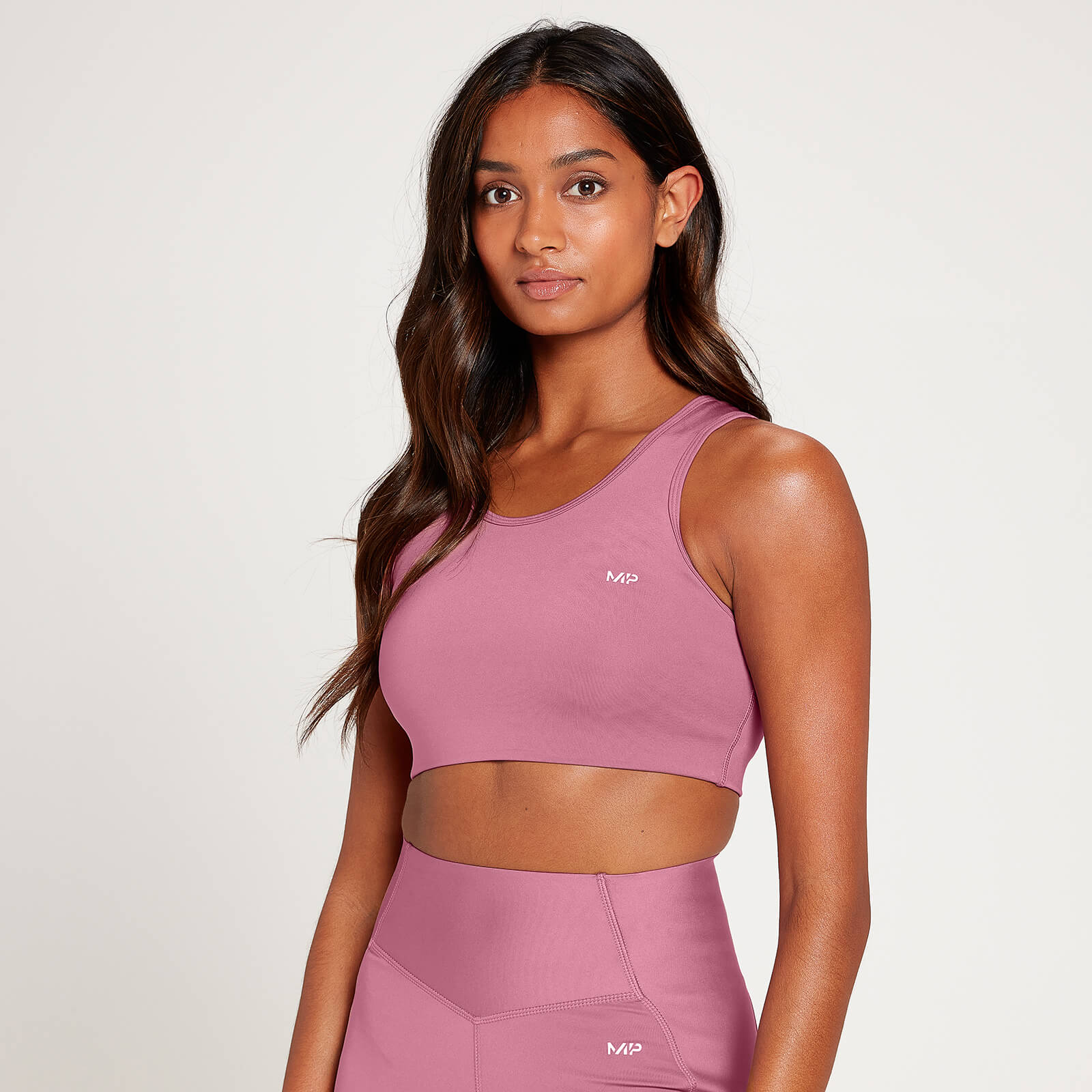 Brassière de sport découpée au laser MP Sculpt pour femmes – Mauve