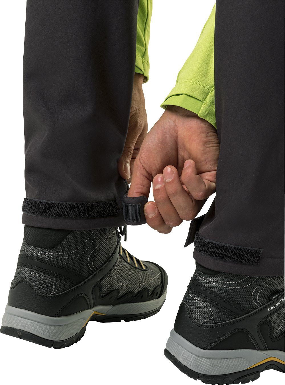 Nordcap Softshellhose mit elastischem Bund und wärmendem Fleece-Innenfutter
