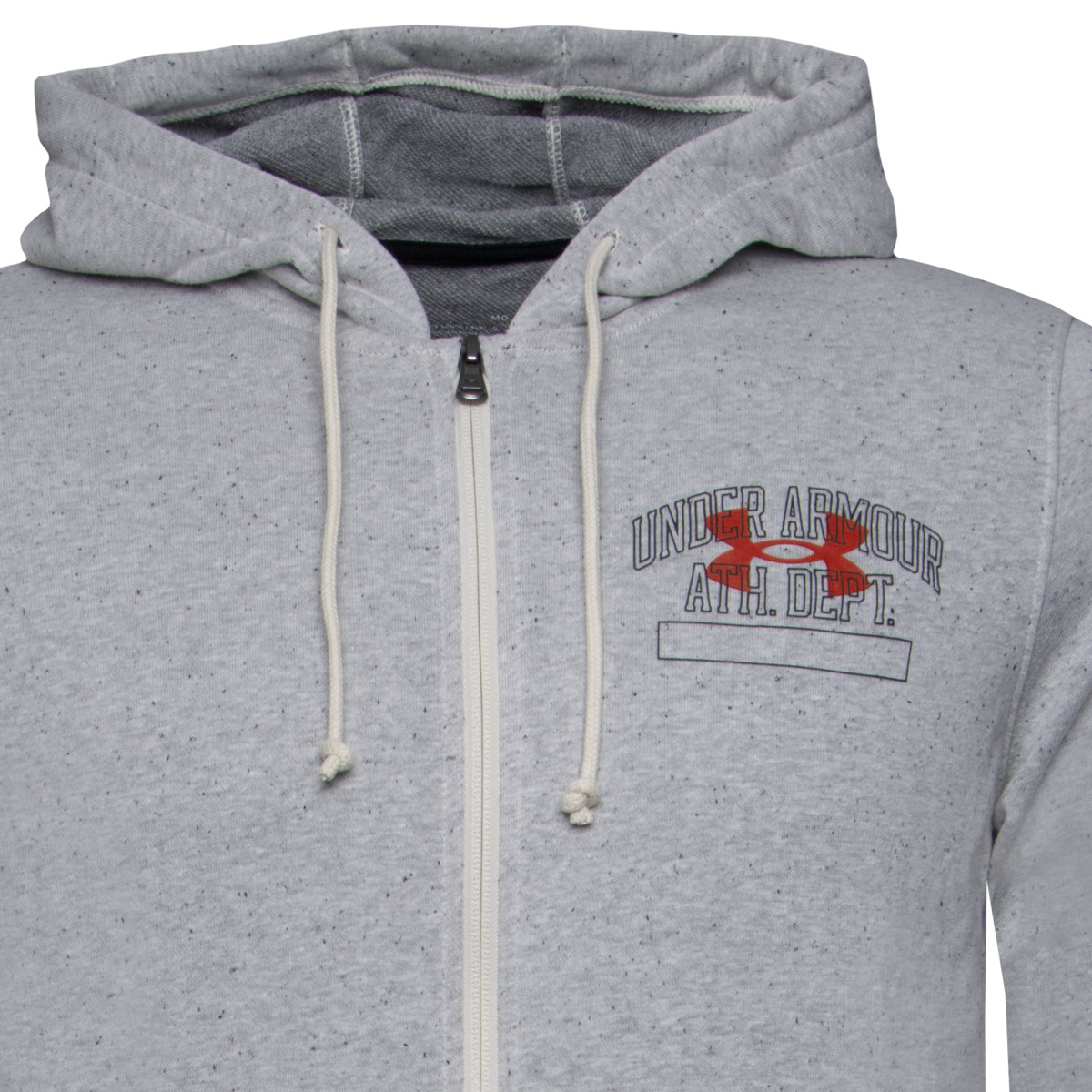 Under Armour Rival Terry Athletic Department Full-Zip Sweatjacke grau