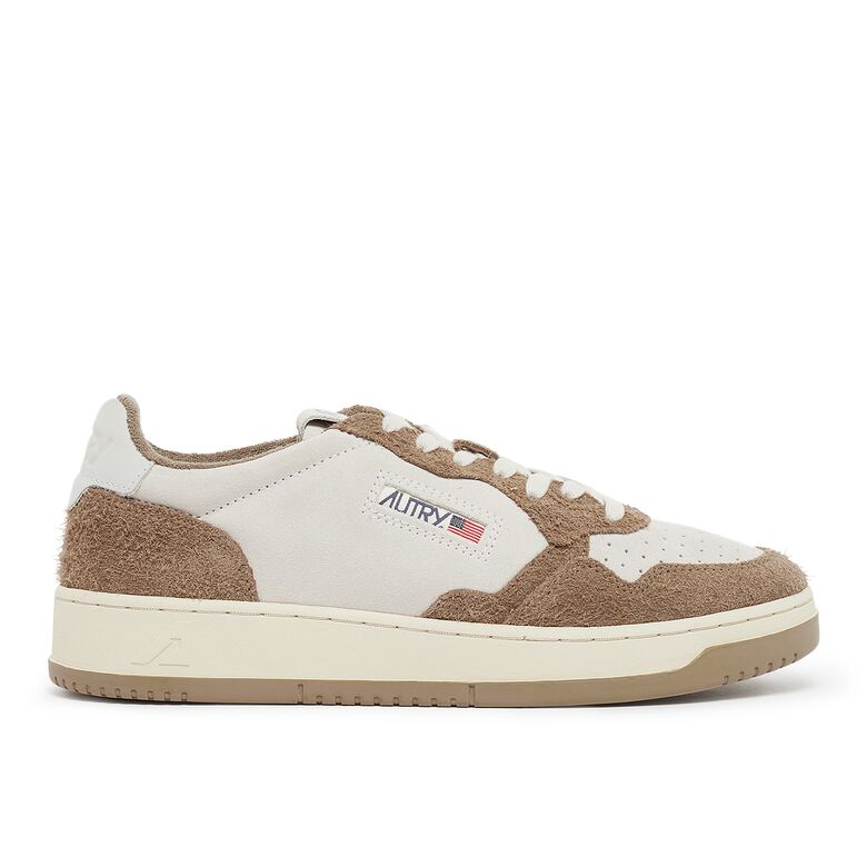 Autry Medalist Low SH04 suede/hair mud
