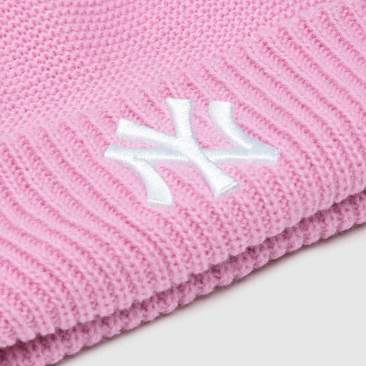 New Era rosa mössa med dubbla pom-motiv för barn