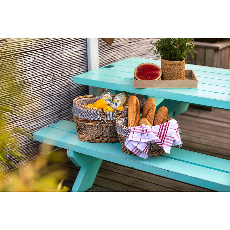 Home Kjøkkenhåndkle 6-pk 50x70 cm rutet