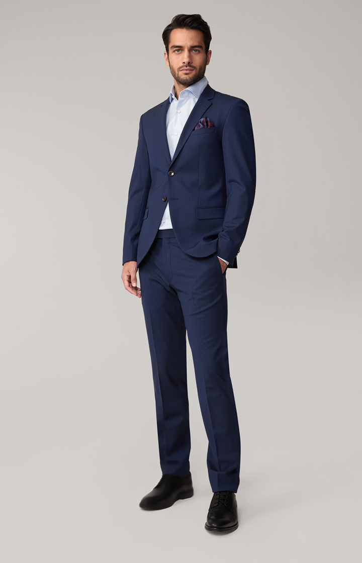 Anzug Damon-Gun in Navy meliert