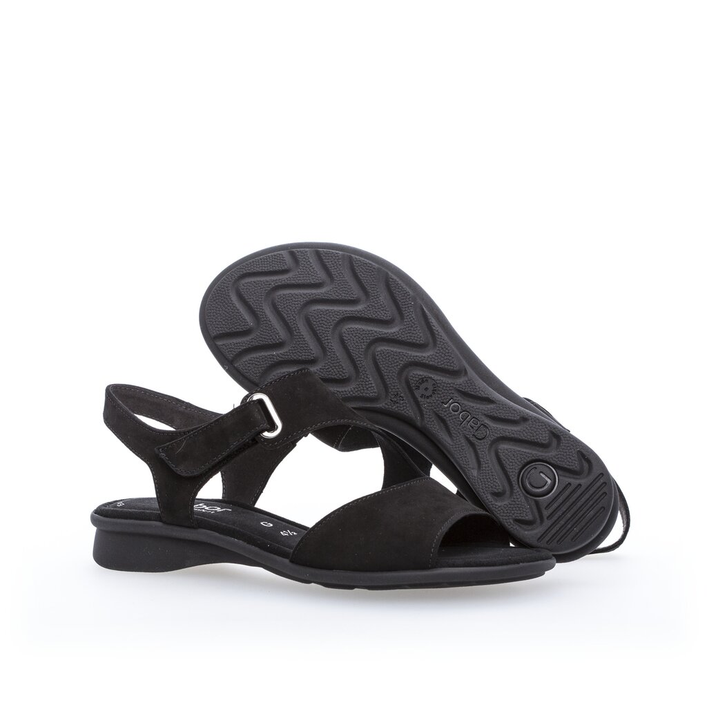 Gabor comfort Riemchensandale schwarz