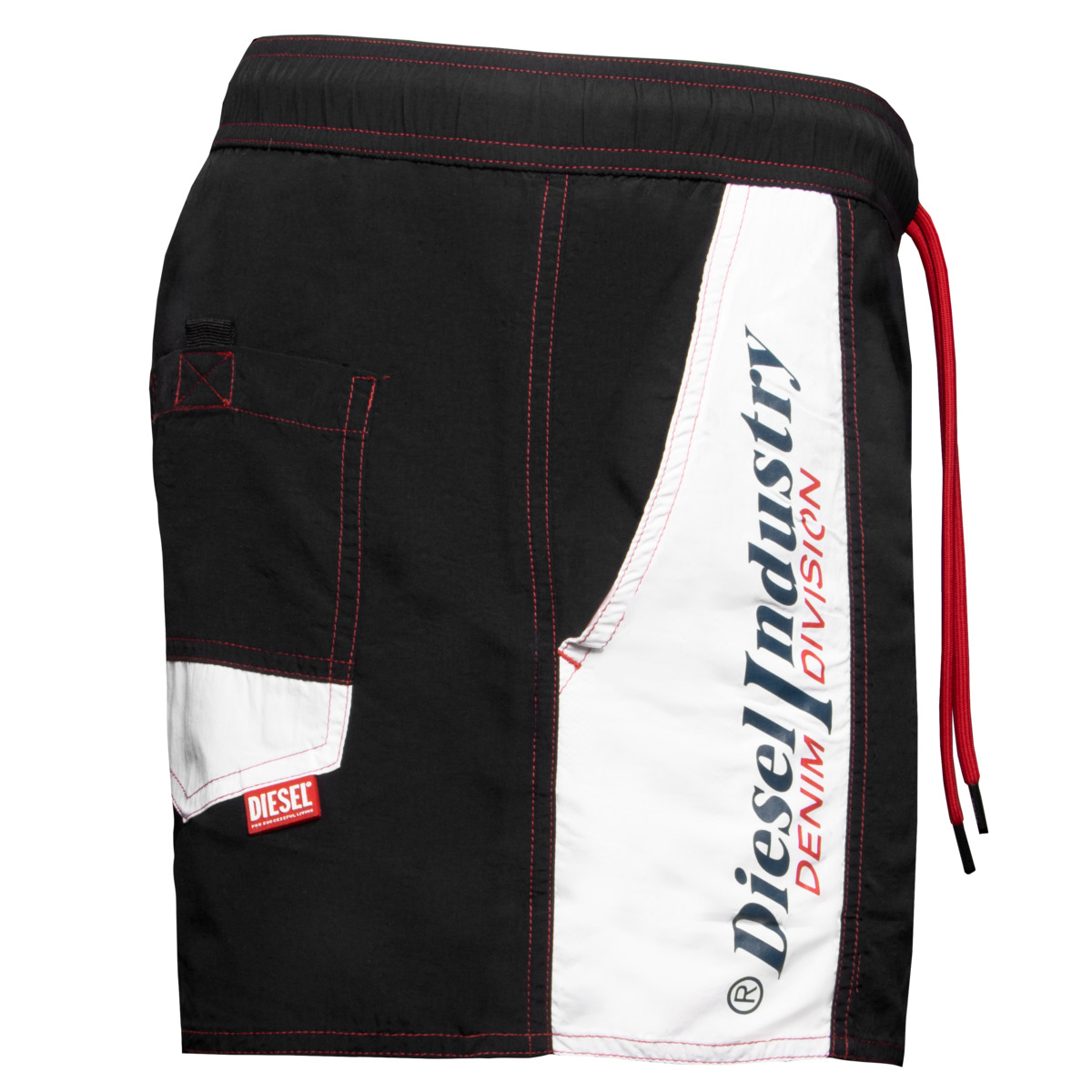 Diesel BMBX-CAYBAY SHORT CALZONCINI Badeshorts schwarz