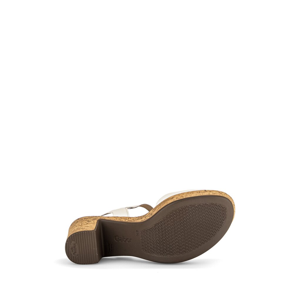 Gabor fashion Riemchensandale creme