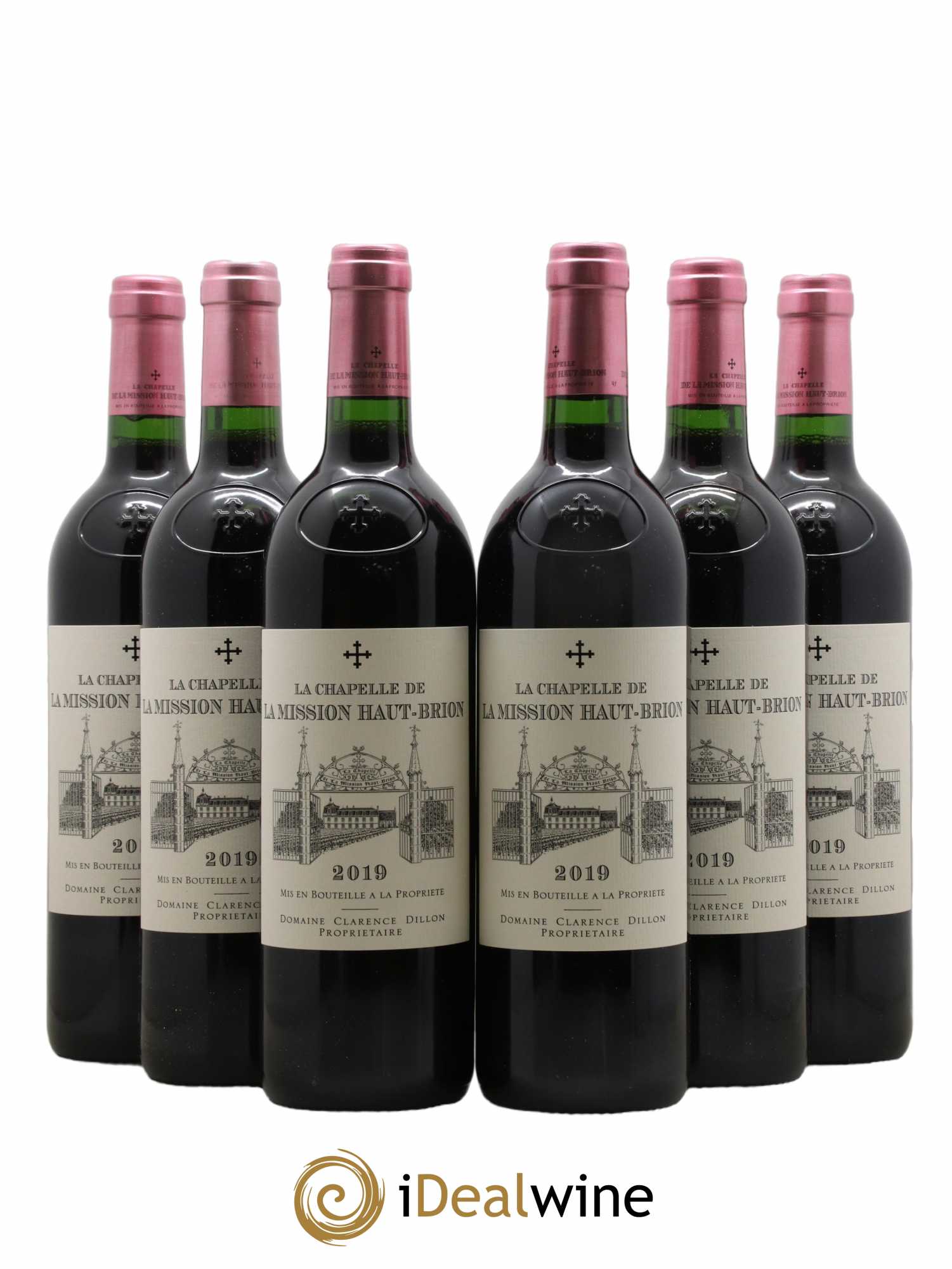 La Chapelle de La Mission Haut-Brion Second Vin  2019 - Lot de 6 Bouteilles