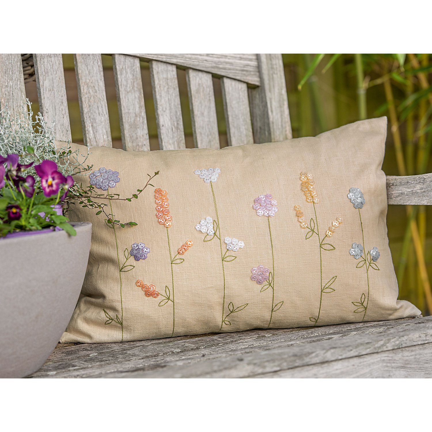 buttinette Blumenknöpfe, 11,5 mm Ø, 60 Stück