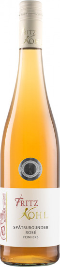 2022 Spätburgunder Rosé feinherb - Weingut Fritz Kohl