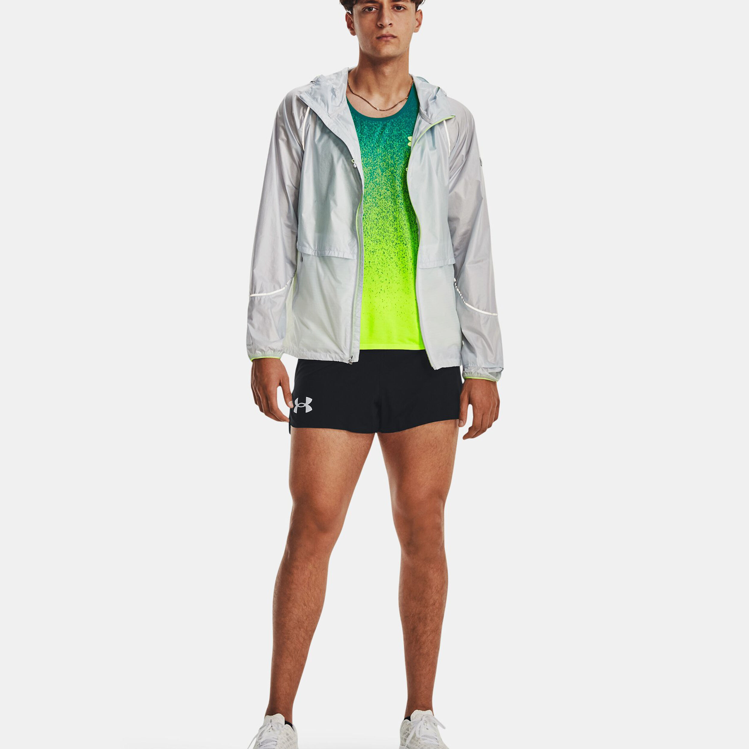 Impasse Lightweight Run Laufjacke Herren - Grau